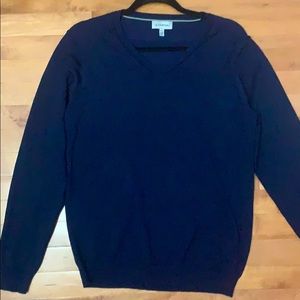 Mens V neck sweater, worn once.